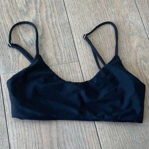 Black mikoh bikini top